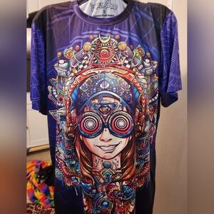 Preowned XL Waz Shop Steam Punk Shirt‎